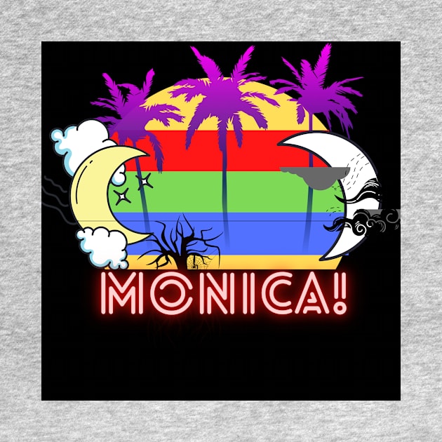 First name shirt!( Monica)  It's a fun gift for birthday,Thanksgiving, Christmas, valentines day, father's day, mother's day, etc. by Muymedia